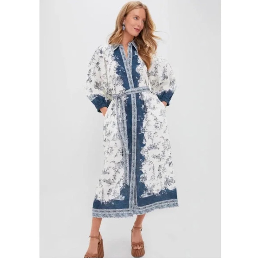 ALEMAIS Casa midi dress, US8